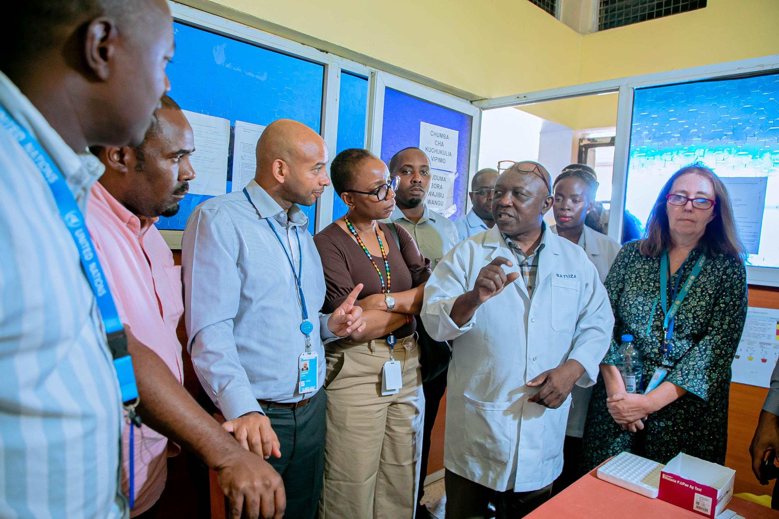 UNICEF WARIDHISHWA NA HUDUMA ZA AFYA YA MSINGI NA CHANJO MAGOMENI NA KIJITONYAMA