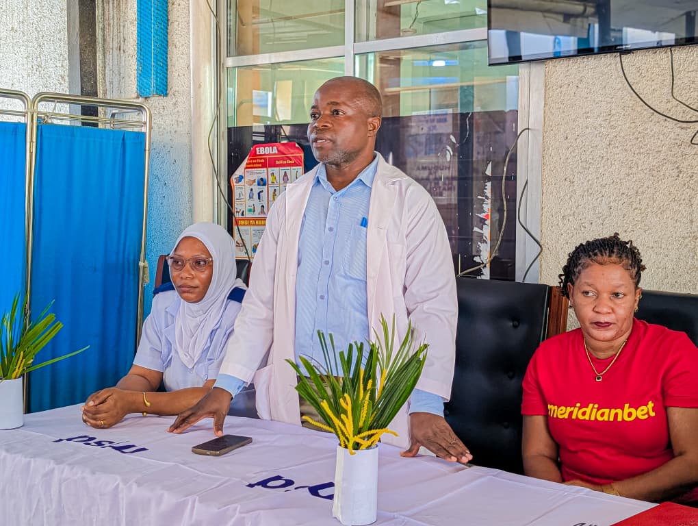 ASANTE MERIDIANBET KITUO CHA AFYA KIGOGO CHAPOKEA VITI MWENDO VIWILI